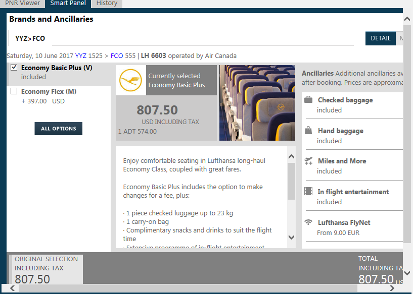Branded Fares