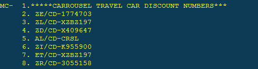 Car Discount Codes