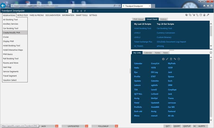 Changing a Booked Hotel Reservation